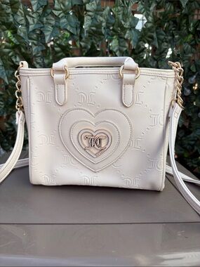 Cream Heart-Juicy Couture cross body bag